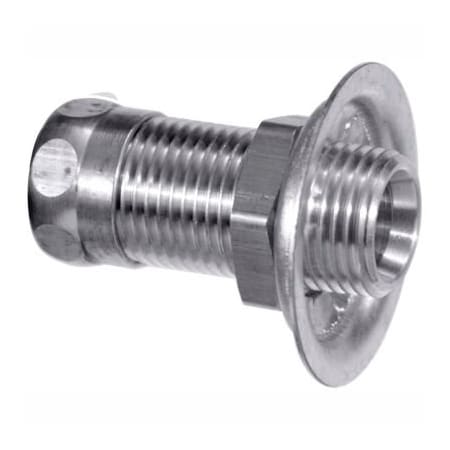 Fisher Mfg Fisher, 2 Each 1/2" M X 1-3/4" Nipples, Polished Chrome 64238